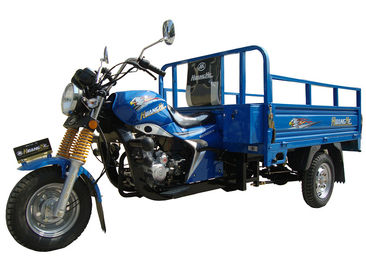 Màu xanh nhiên liệu Motor 150CC Cargo Ba bánh với vòng Headlight tải 800kg