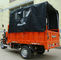 200CC Cargo Ba bánh giao hàng Van với Rear Canvas bìa cho ngoài trời mưa khu vực