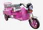 Màu tím Trung Quốc 3 bánh xe xe máy 160 cơ khí trống phanh cho nữ