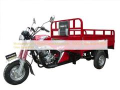 Xe ba bánh chở hàng chạy xăng, xe ba bánh 150CC chở hàng với đèn pha thủy tinh
