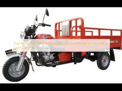 Xe ba bánh chở hàng 200CC động cơ nhiên liệu Trung Quốc, xe ba bánh có thùng chở hàng nhẹ