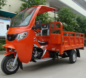 Xăng 200CC Cargo Tricycle / Xe tải hàng hóa Trung Quốc với khoang điều khiển mở