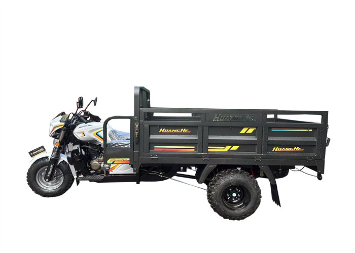 Cơ thể mở xe ba bánh xe tải động cơ Dễ sử dụng cho tất cả các điều kiện đường