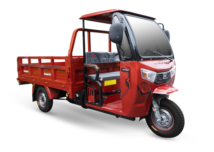 3000W Cabin Electric Cargo Tricycle với Awning Màu sắc và kích thước tùy chỉnh