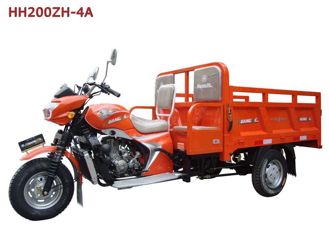 Cam 200cc 250cc Ba bánh / Ba bánh xe chở hàng hóa với mái hàng
