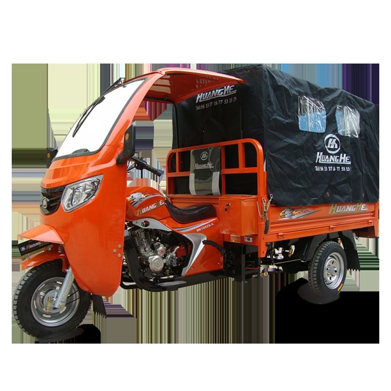 48V Voltage 3 bánh xe tải xe máy với 300CC loại động cơ và trọng lượng phanh 300-400kg