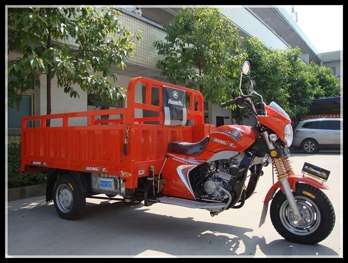 Motorized 250CC Cargo ba bánh, Trung Quốc 3 bánh xe gắn máy mở cơ thể loại