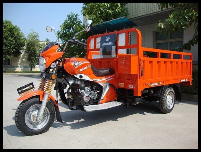 Motorized 250CC Cargo ba bánh, Trung Quốc 3 bánh xe gắn máy mở cơ thể loại