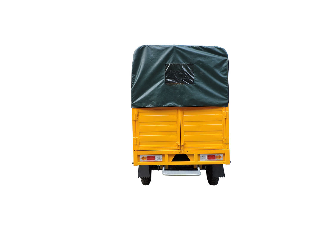 Ngoại hình đẹp Xe ba bánh chở hàng 151 - 200cc Dịch chuyển với khung thép và trục xe