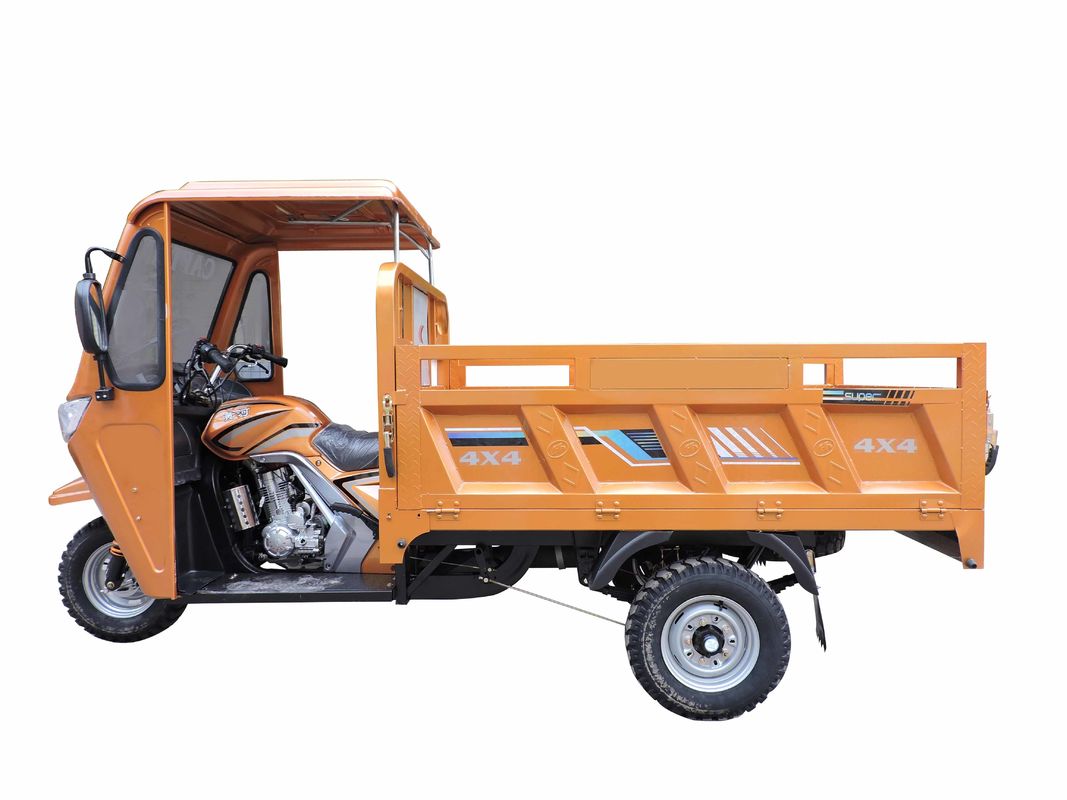 Trục truyền động 3 bánh Xe chở hàng ba bánh Động cơ mở Loại thân 1700 * 1250mm Khả năng tải cao