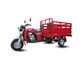 Xe máy chở hàng ba bánh màu đỏ có ghế hành khách Động cơ làm mát không khí 150CC