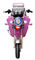 Màu tím Trung Quốc 3 bánh xe xe máy 160 cơ khí trống phanh cho nữ